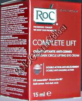 Complete Lift crema anti-ojeras efecto lifting 15 ml.
Doble acci�n anti-flacidez.
Complete Lift crema anti-ojeras combina la tecnolog�a THPE + Bugrane que eleva el p�rpado proporcionando un lifting medible.
Complete Lift crema anti-ojeras es una crema ultranutritiva de textura fundente y ligeramente satinada, que ayuda a reducir la apariencia de las ojeras.
 Complete Lift crema anti-ojeras hidrata intensamente �y alisa de manera visible el contorno de los ojos. El efecto lifting en los p�rpados permite revelar una mirada m�s viva y natural.
Modo de empleo: aplicar ma�ana y/o noche con l yema de los dedos coraz�n y anular �en el contorno de los ojos, masajeando con peque�os golpecitos. Excelente base de maquillaje.
Complete Lift crema anti-ojeras efecto lifting donde buscar comprar como oferta precio barato ahorro en para farmacia online de descuento, sitio de parafarmacia on line y tiendas de salud en internet.
Complete Lift crema anti-ojeras efecto lifting est� fabricado por...