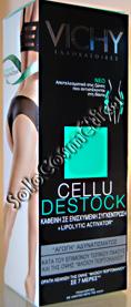 Vichy CELLUDESTOCK anticelulitico reductor 200 ml.
Vichy CELLUDESTOCK es un anticelulitico reductor con cafe�na pura al 5% m�s un activador lipol�tico capaz de estimular la expresi�n de una prote�na dando la orden �de desalmacenar en periodo de dieta.
Vichy CELLUDESTOCK tiene una eficacia cl�nicamente probada �en zonas resistentes a las dietas, el aspecto de la celulitis visiblemente alisado a partir de 7 d�as, la silueta se afina significativamente, la piel se tonifica para luchar contra la flacidez, que puede ocasionar una di...