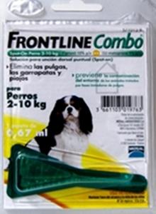 parafarmacia comprar FRONTLINE Combo  spot on perro 2-10 kg  1 pipeta
