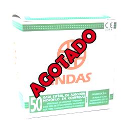 parafarmacia comprar Gasa esteril algodón 50 un. Indas