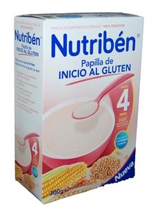 parafarmacia comprar NUTRIBEN papilla de inicio al gluten 300 gr.