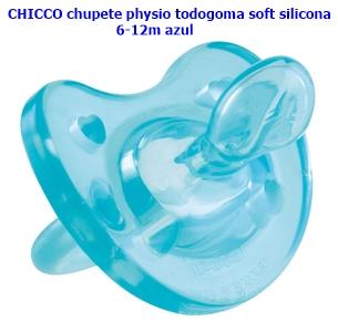 parafarmacia comprar CHICCO chupete physio todogoma soft silicona 6-12m. azul