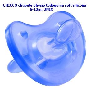 parafarmacia comprar CHICCO chupete physio todogoma soft silicona 6-12m. UNIX