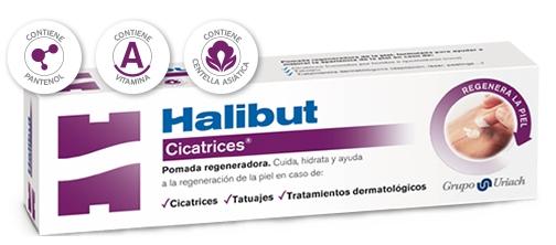 parafarmacia comprar HALIBUT CICATRICES pomada regeneradora 50 GR