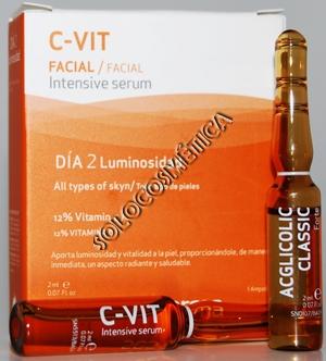 parafarmacia comprar SESDERMA peeling+luminosidad 2 ampollas  PACK 10 un.