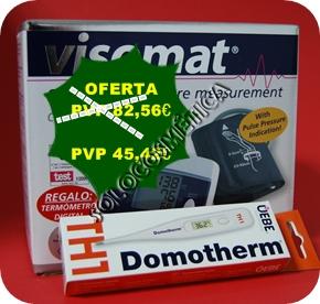 parafarmacia comprar TENSIOMETRO  brazo Visomat comfort 20/40 + REGALO adaptador de corriente