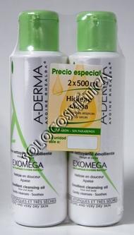 parafarmacia comprar ADERMA EXOMEGA aceite de ducha 500 ml. PACK 2UN -60% DESCUENTO en 2ªUn.