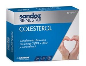 parafarmacia comprar SANDOZ BIENESTAR Colesterol  30 capsulas