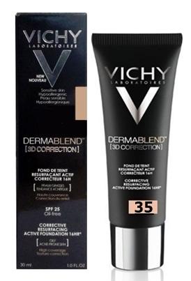 parafarmacia comprar VICHY DERMABLEND [CORRECCIÓN 3D] Fondo de maquillaje corrector 30 ml Sand nº35