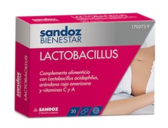 parafarmacia comprar SANDOZ BIENESTAR LACTOBACILLUS 20  cápsulas