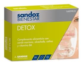 parafarmacia comprar SANDOZ BIENESTAR Detox 30 capsulas