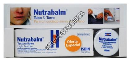 parafarmacia comprar NUTRABALM  textura ligera 10 ml. + NUTRABALM protector reparador labial, nariz 10 ml