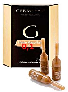 parafarmacia comprar GERMINAL acción inmediata efecto maquillaje  3 ampollas 0.1