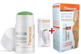 parafarmacia comprar THIOMUCASE  Reductor de Grasa + Thiomucase extreme areas stick anticelulitico PACK AHORRO