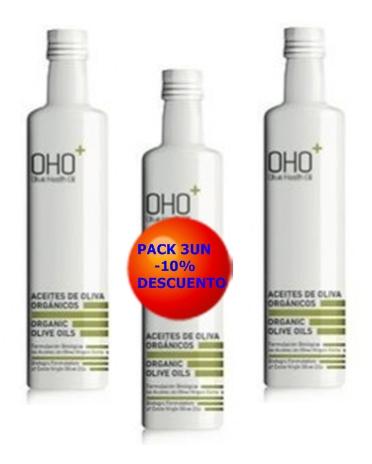 parafarmacia comprar 0HO+  Aceite de oliva organicos 3 un. De 500 ml. 10% de DESCUENTO