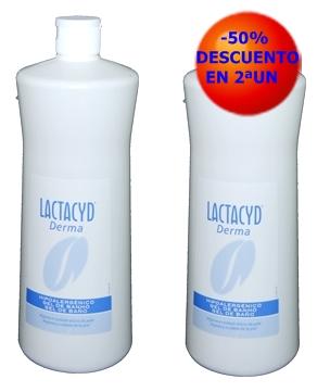 parafarmacia comprar LACTACYD derma gel 1000 ml. DUPLO 50% DE DESCUENTO EN 2ª UN