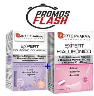 parafarmacia comprar FORTE PHARMA Expert Colágeno 20 sobres + EXPERT HIALURONICO  30 cápsulas PRECIO ESPECIAL