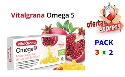 parafarmacia comprar OMEGA5 Vitalgrana 60 capsulas, PACK 3x2