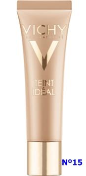 parafarmacia comprar Vichy TEINT IDEAL fondo de maquillaje iluminador crema, Ivory clair nº 15, 30 ml